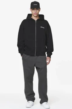 Pegador Crail Oversized Sweat Jacket Black