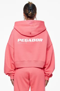 Pegador Culla Logo Oversized Cropped Hoodie
