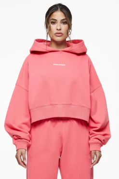 Pegador Culla Logo Oversized Cropped Hoodie