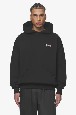 Pegador Dacko Oversized Hoodie Washed Black Bubblegum