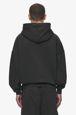 Pegador Dalk Boxy Sweat Jacket Vintage Black