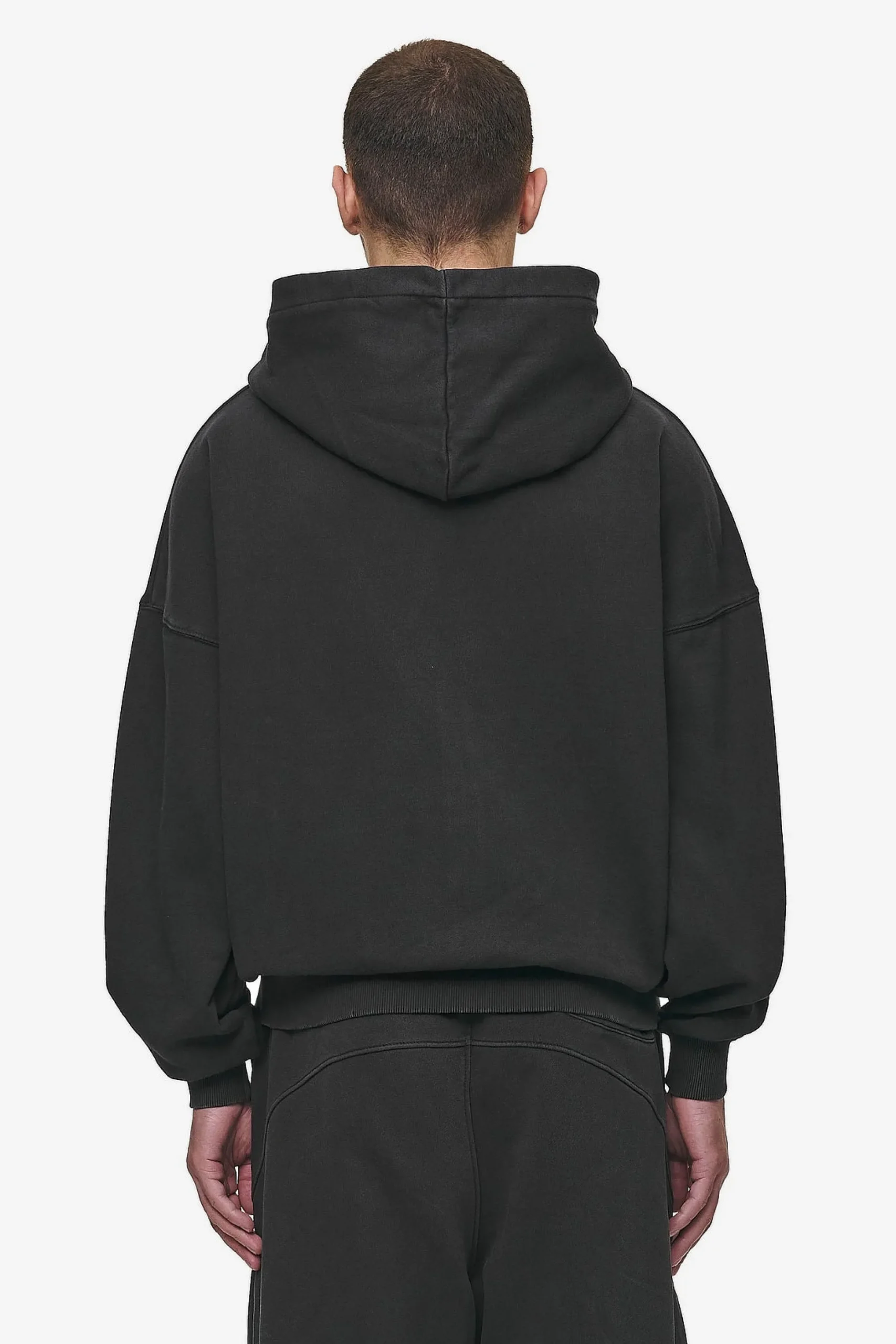 Pegador Dalk Boxy Sweat Jacket Vintage Black