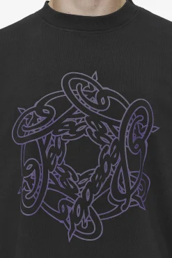Pegador Dalk Boxy Tee Vintage Black