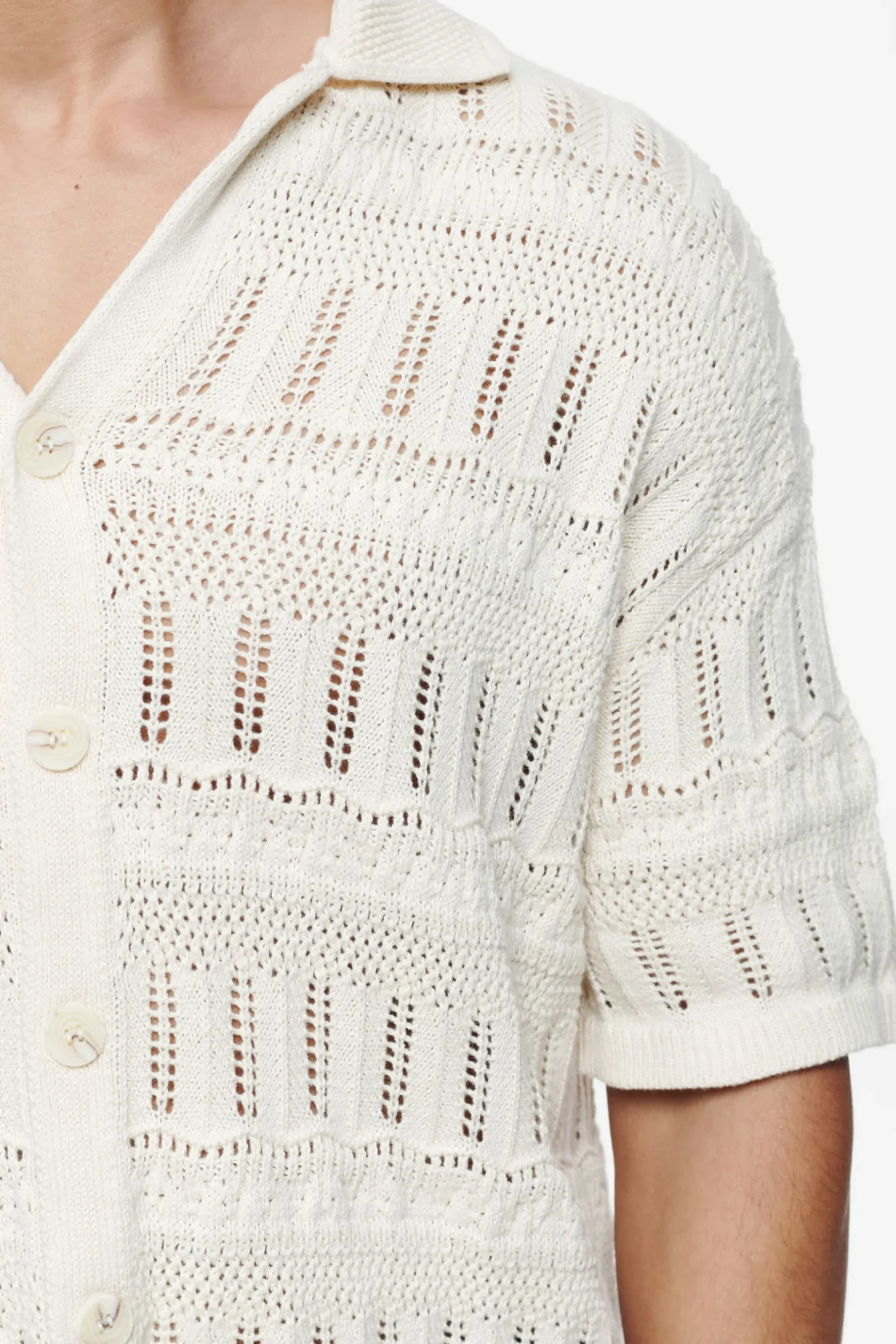 Pegador Degraves Crochet Shirt Unbleached