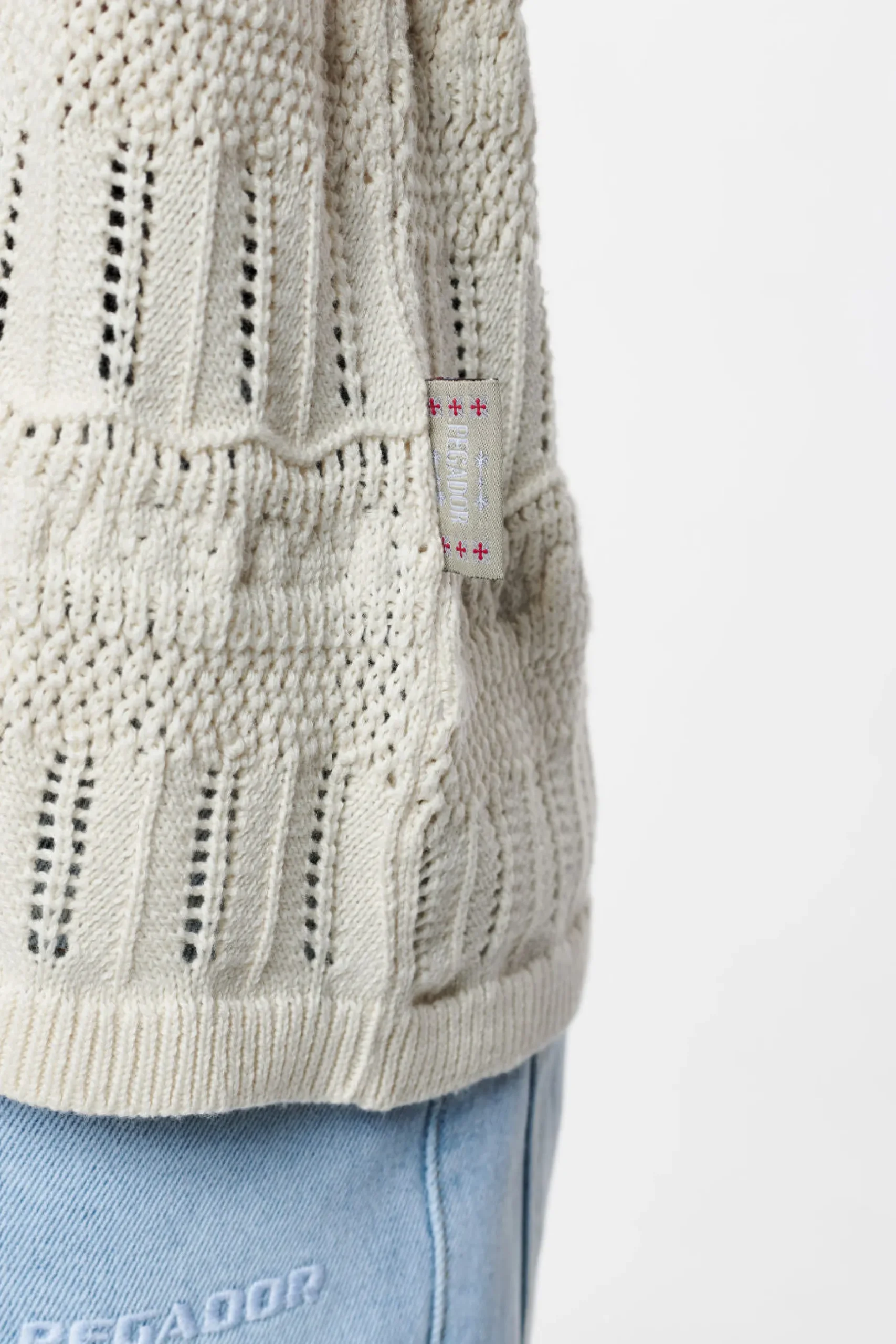 Pegador Degraves Crochet Shirt Unbleached