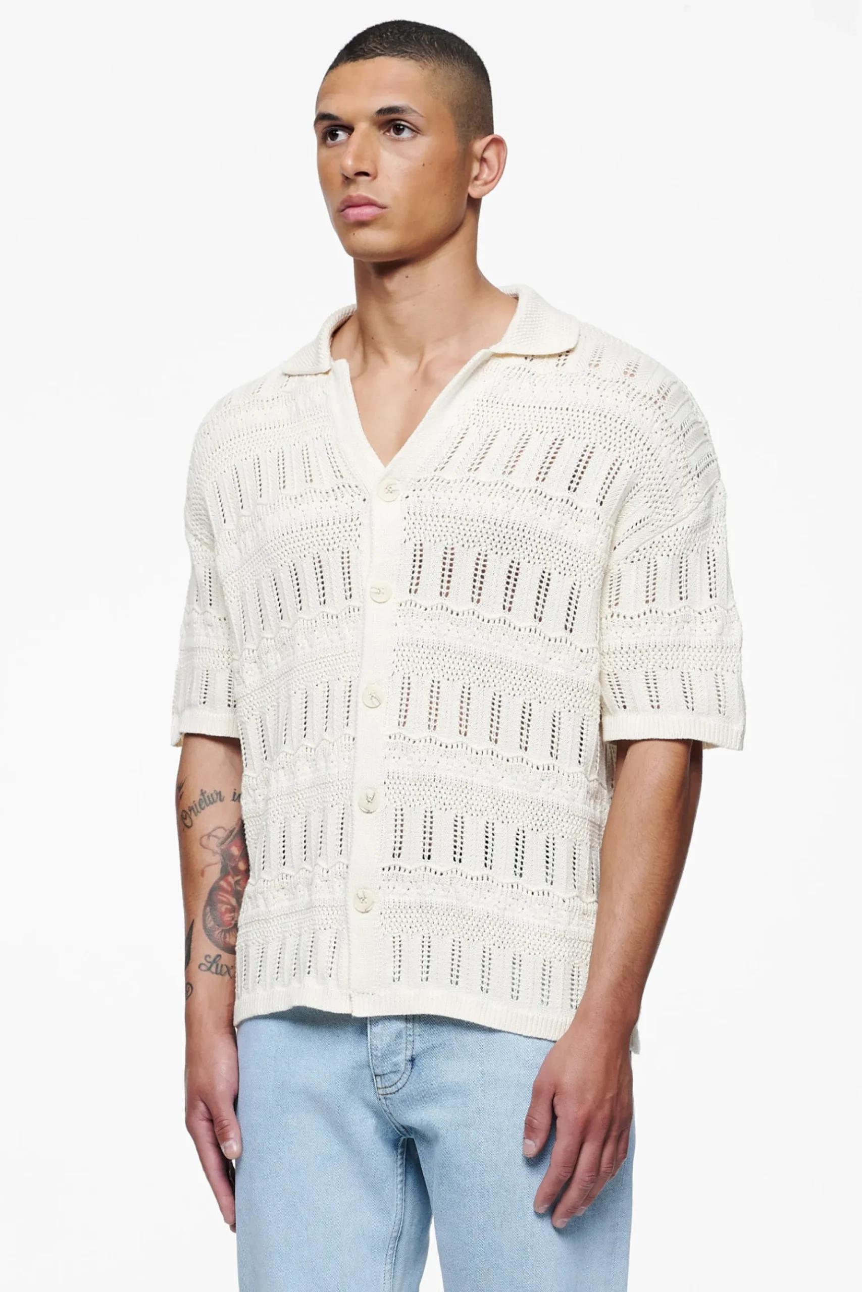 Pegador Degraves Crochet Shirt Unbleached
