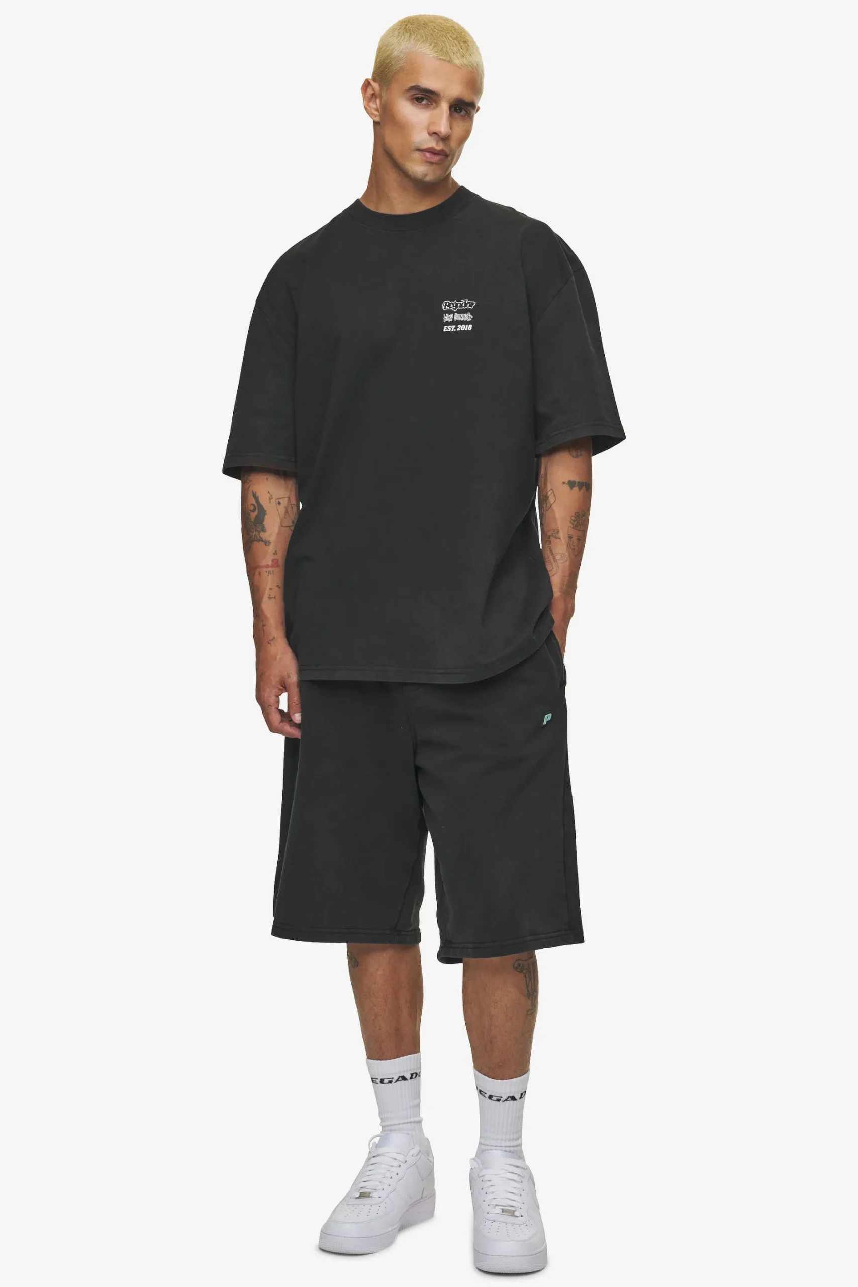 Pegador Denaud Oversized Tee Vintage Black