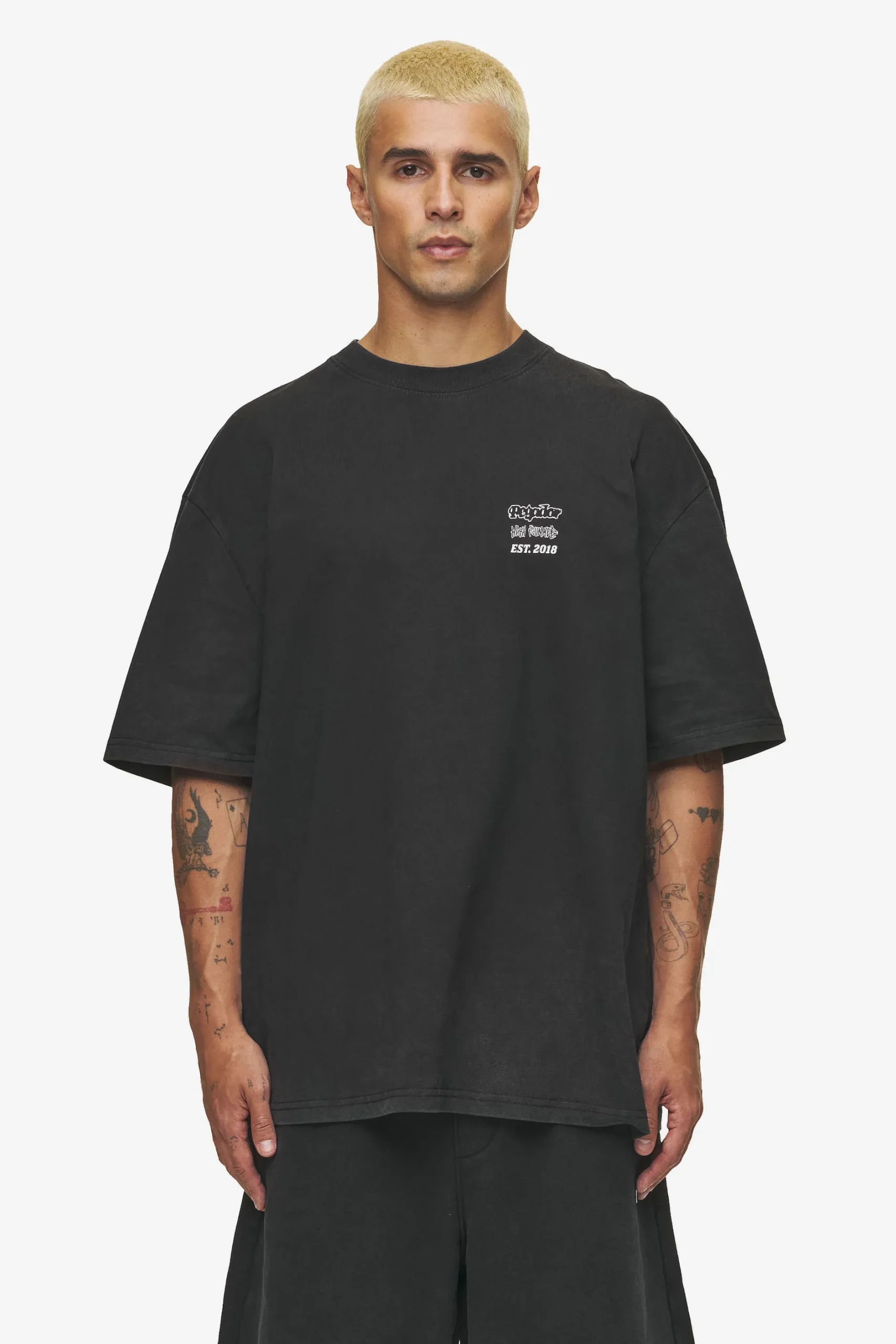 Pegador Denaud Oversized Tee Vintage Black