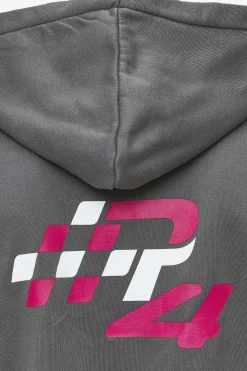 Pegador Dome Boxy Hoodie Washed Anthracite