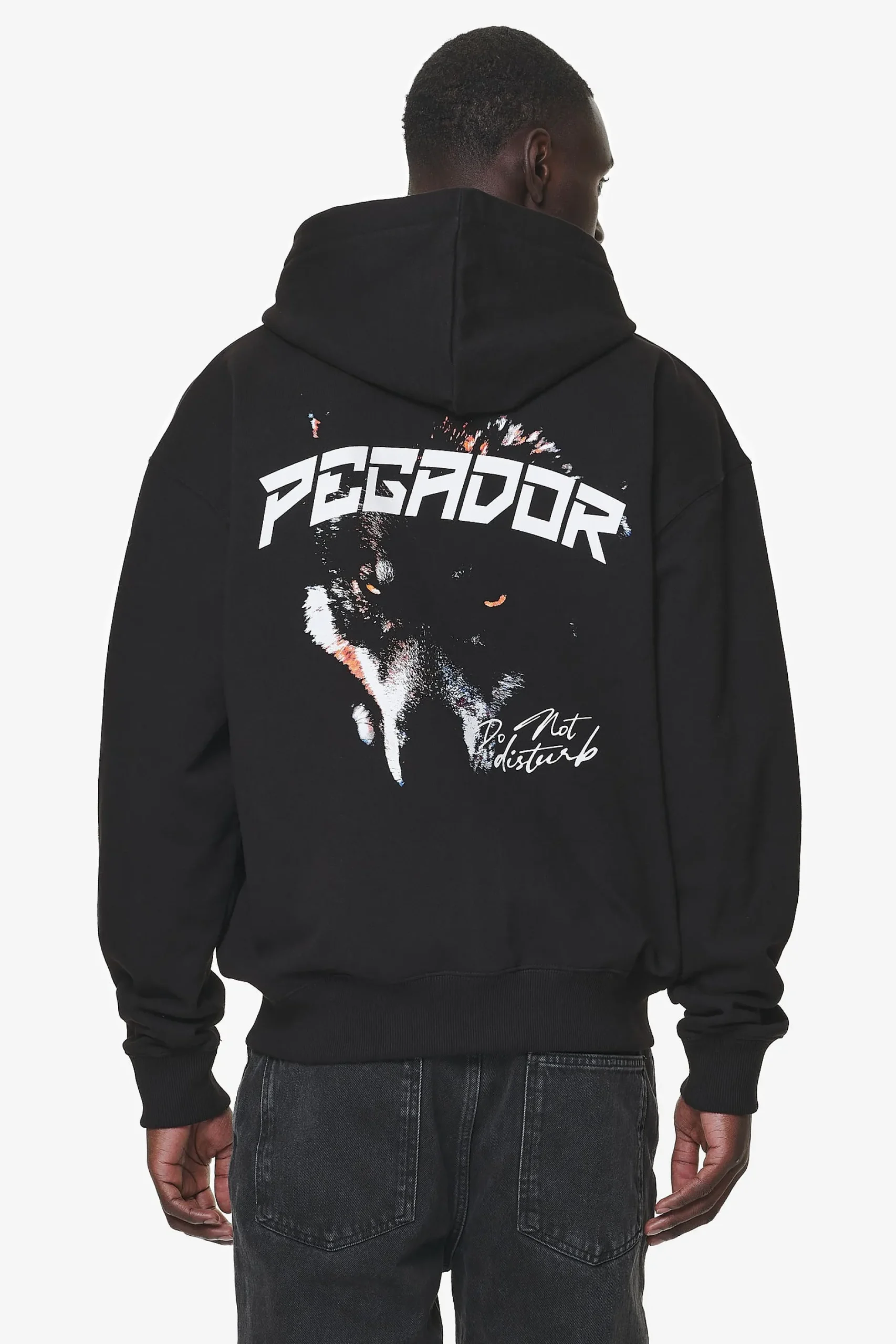 Pegador Donora Oversized Sweat Jacket Black