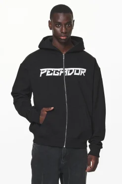 Pegador Donora Oversized Sweat Jacket Black