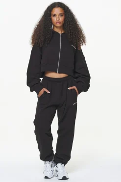 Pegador Dorset Cropped Zip Hoodie