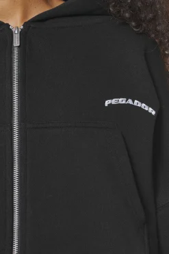Pegador Dorset Cropped Zip Hoodie