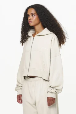 Pegador Dorset Cropped Zip Hoodie