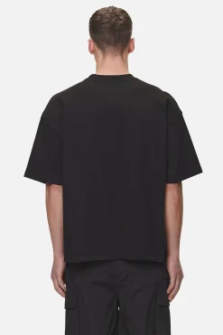 Pegador Drew Boxy Tee Washed Black