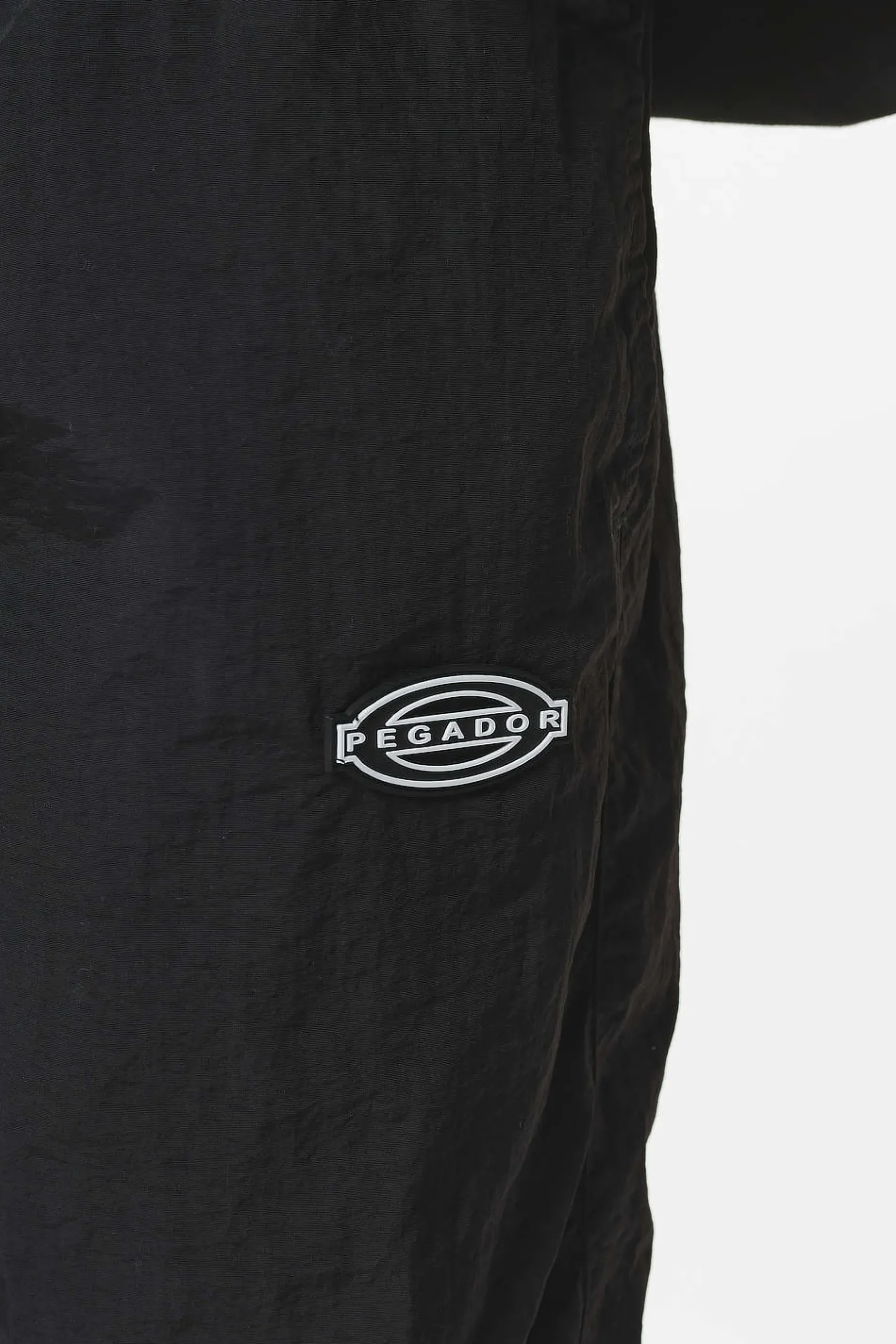 Pegador Drewo Wide Track Pants Onyx Black