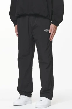 Pegador Drewo Wide Track Pants Onyx Black