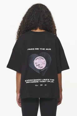 Pegador Drury Heavy Oversized Tee Black