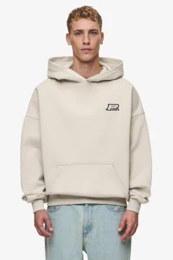 Pegador Duan Boxy Hoodie Washed Light Beige
