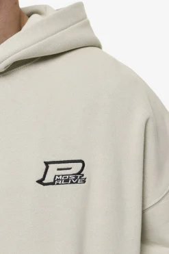 Pegador Duan Boxy Hoodie Washed Light Beige