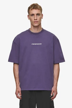 Pegador Dubose Oversized Tee Vintage Deep Purple