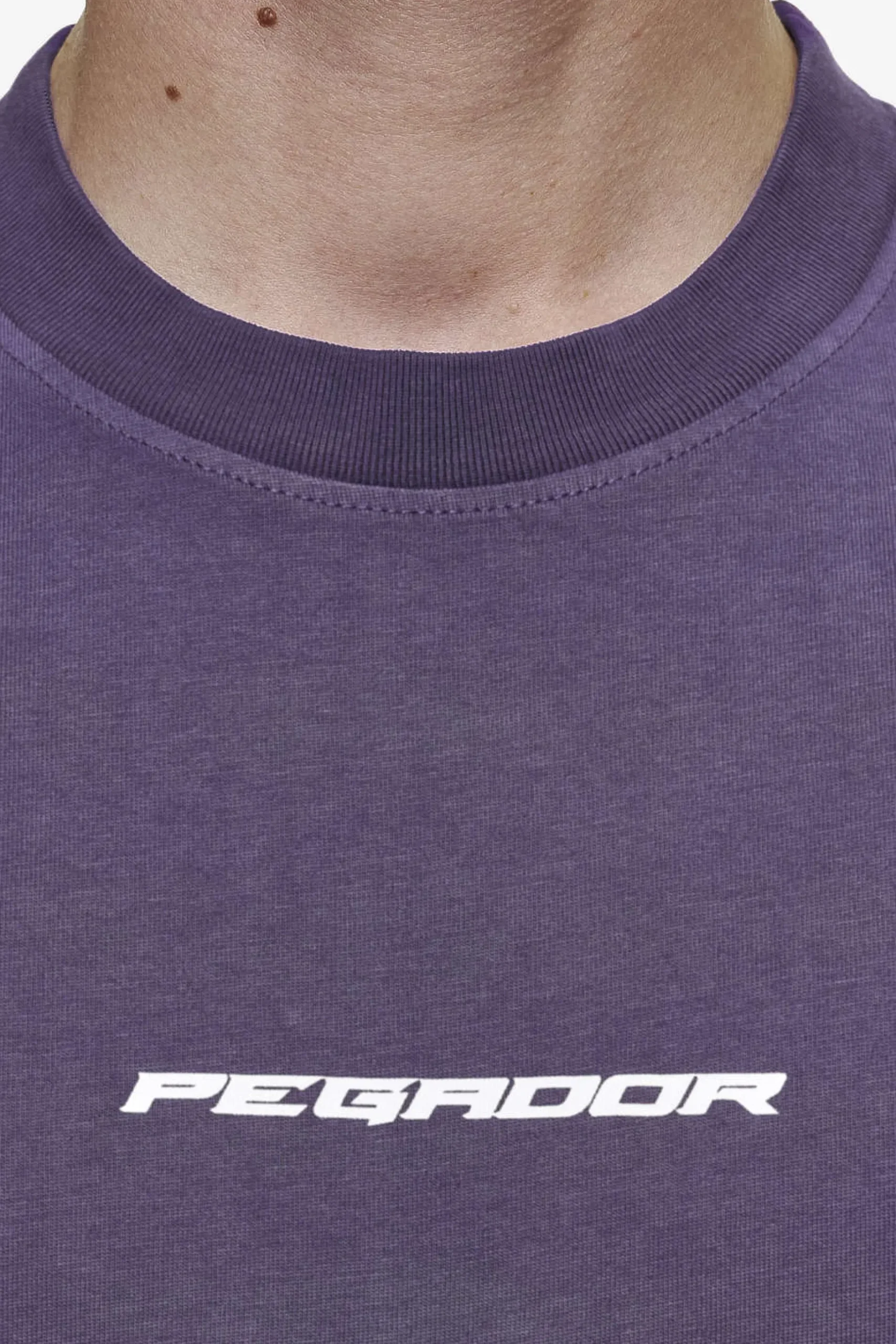 Pegador Dubose Oversized Tee Vintage Deep Purple