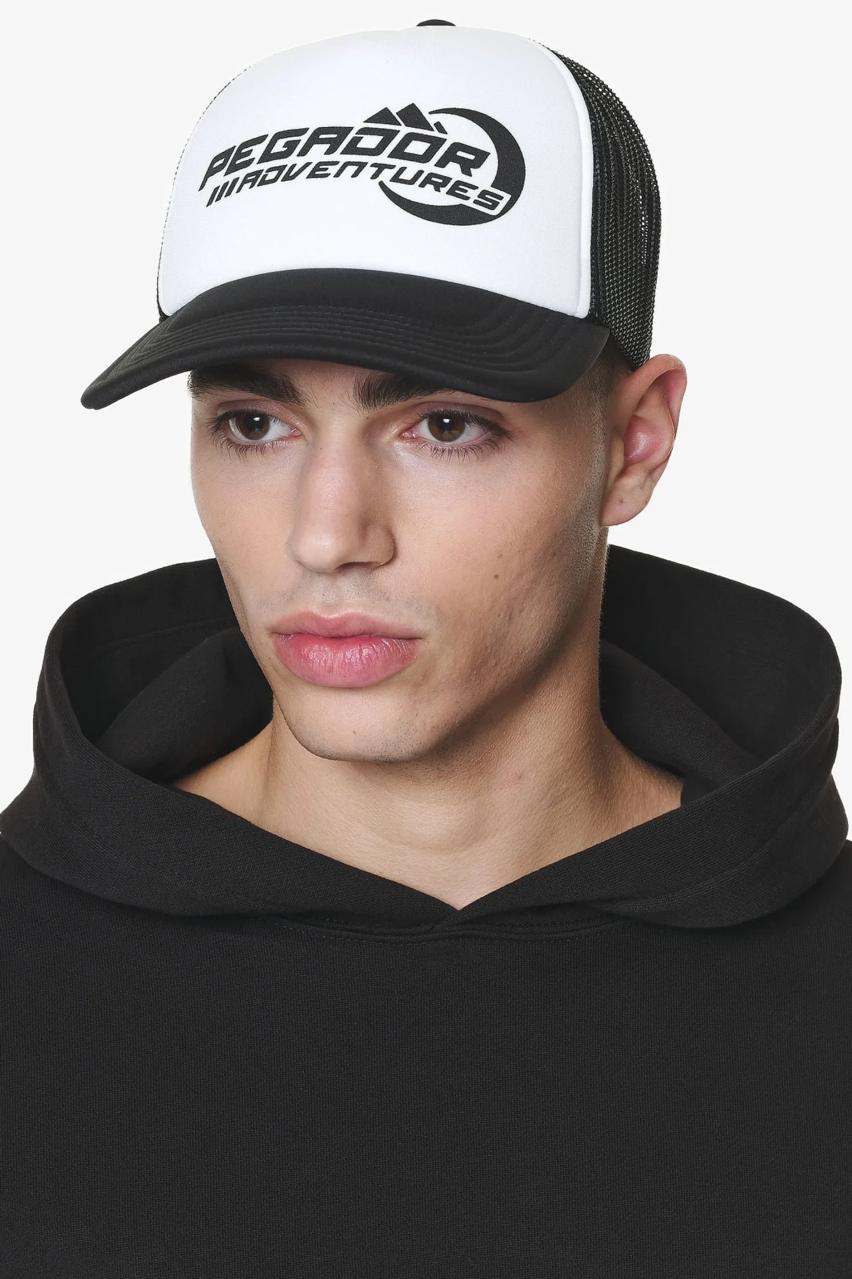 Pegador Eazor Trucker Cap Black White