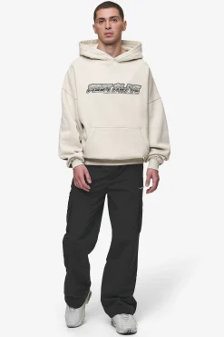 Pegador Enrith Boxy Hoodie Washed Light Beige