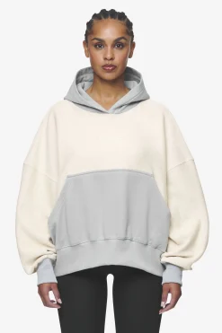 Pegador Estela Inside-Out Oversized Hoodie Coast Sand Sky Grey