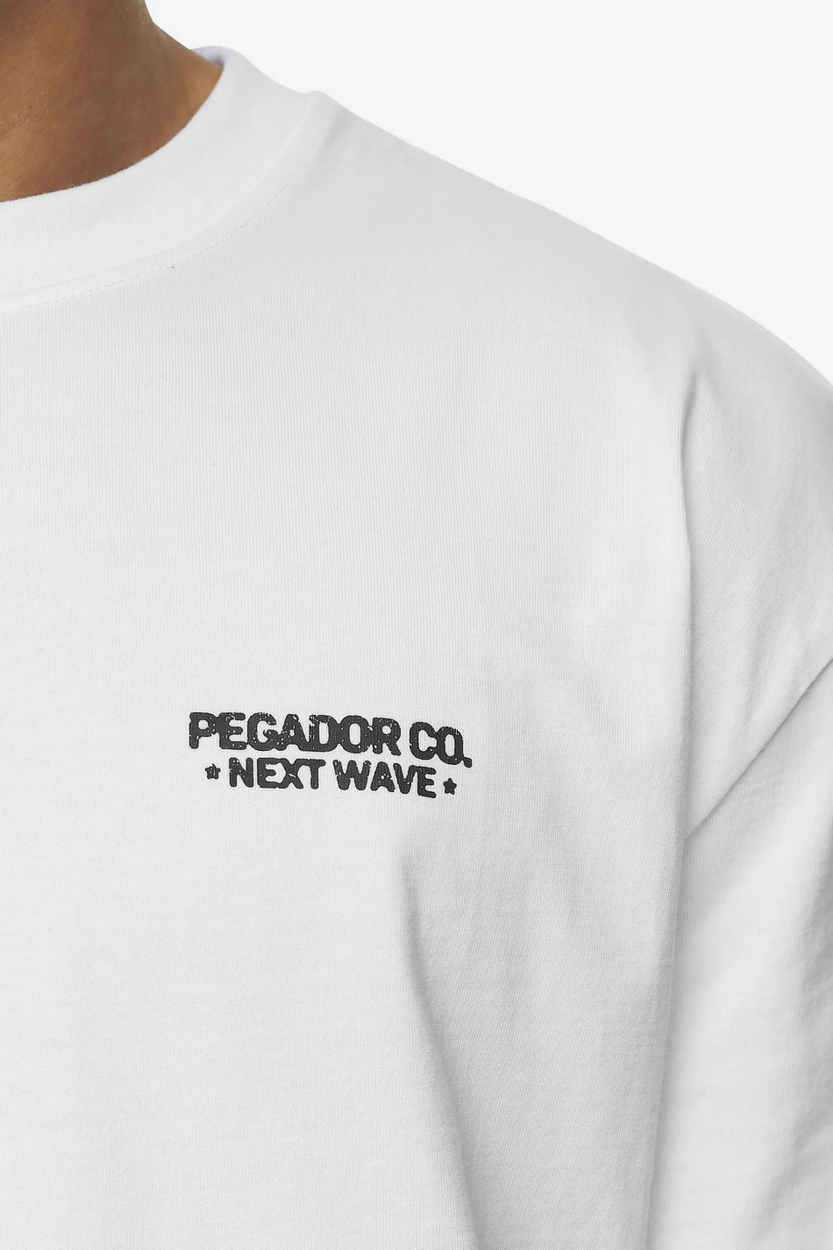 Pegador Fallon Oversized Tee White