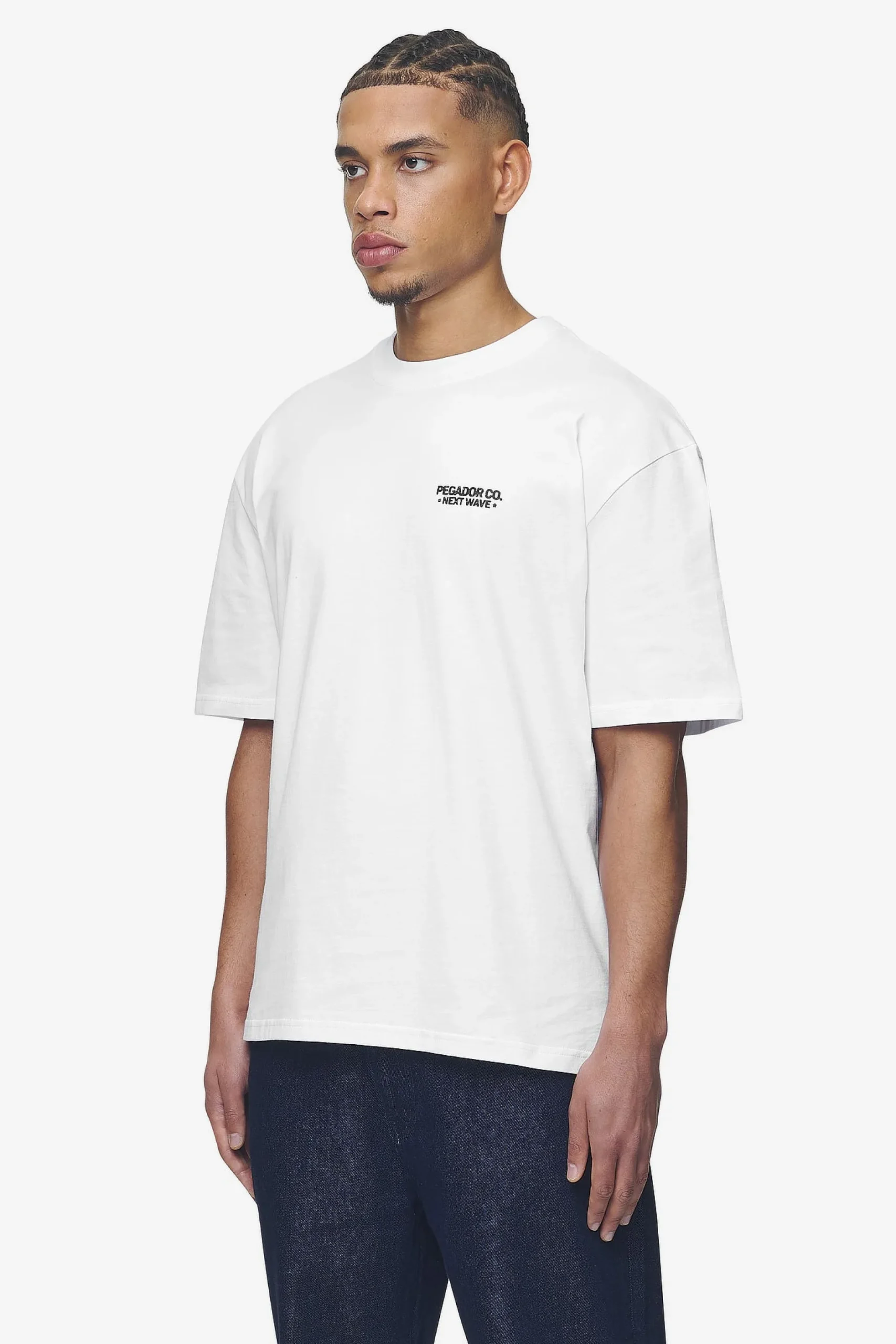 Pegador Fallon Oversized Tee White