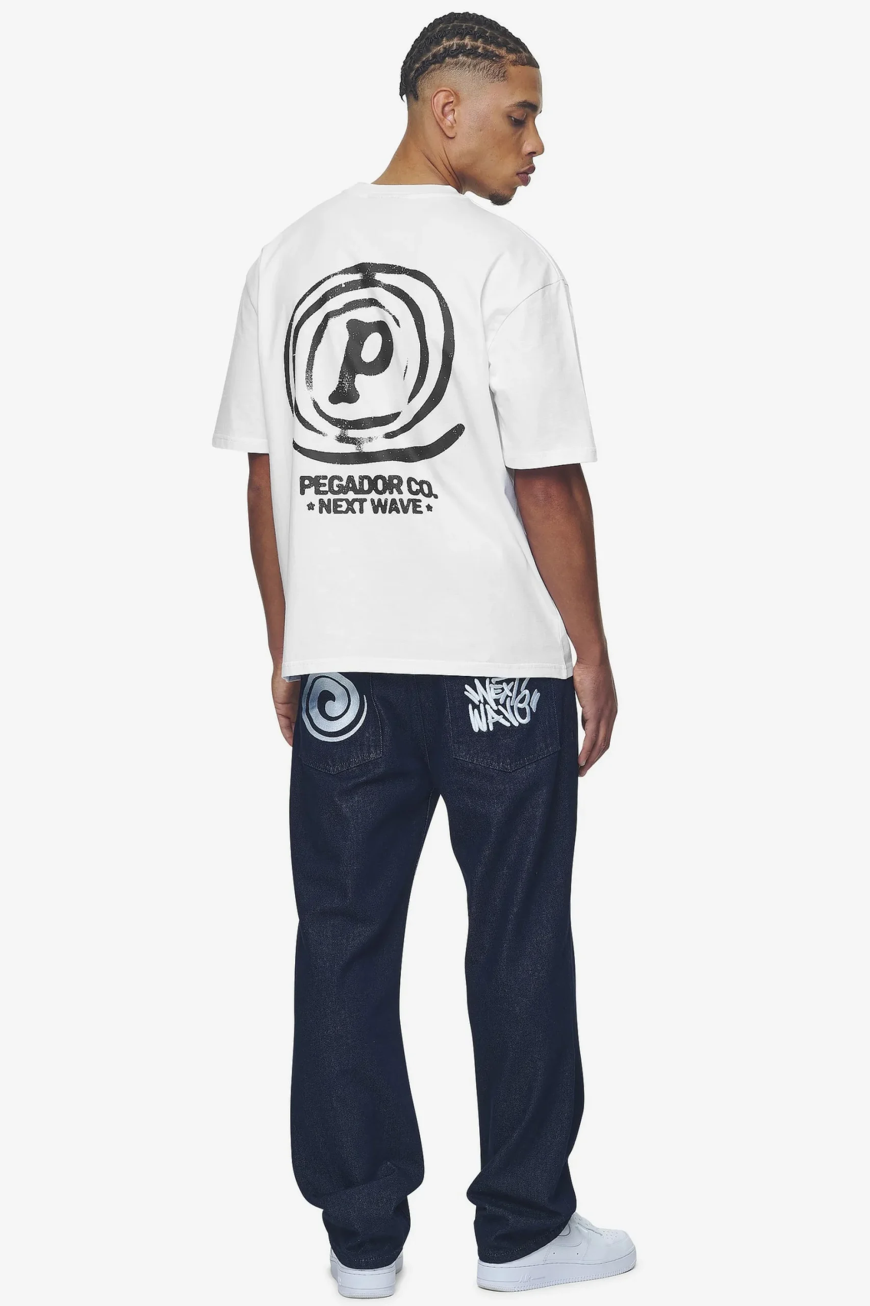 Pegador Fallon Oversized Tee White