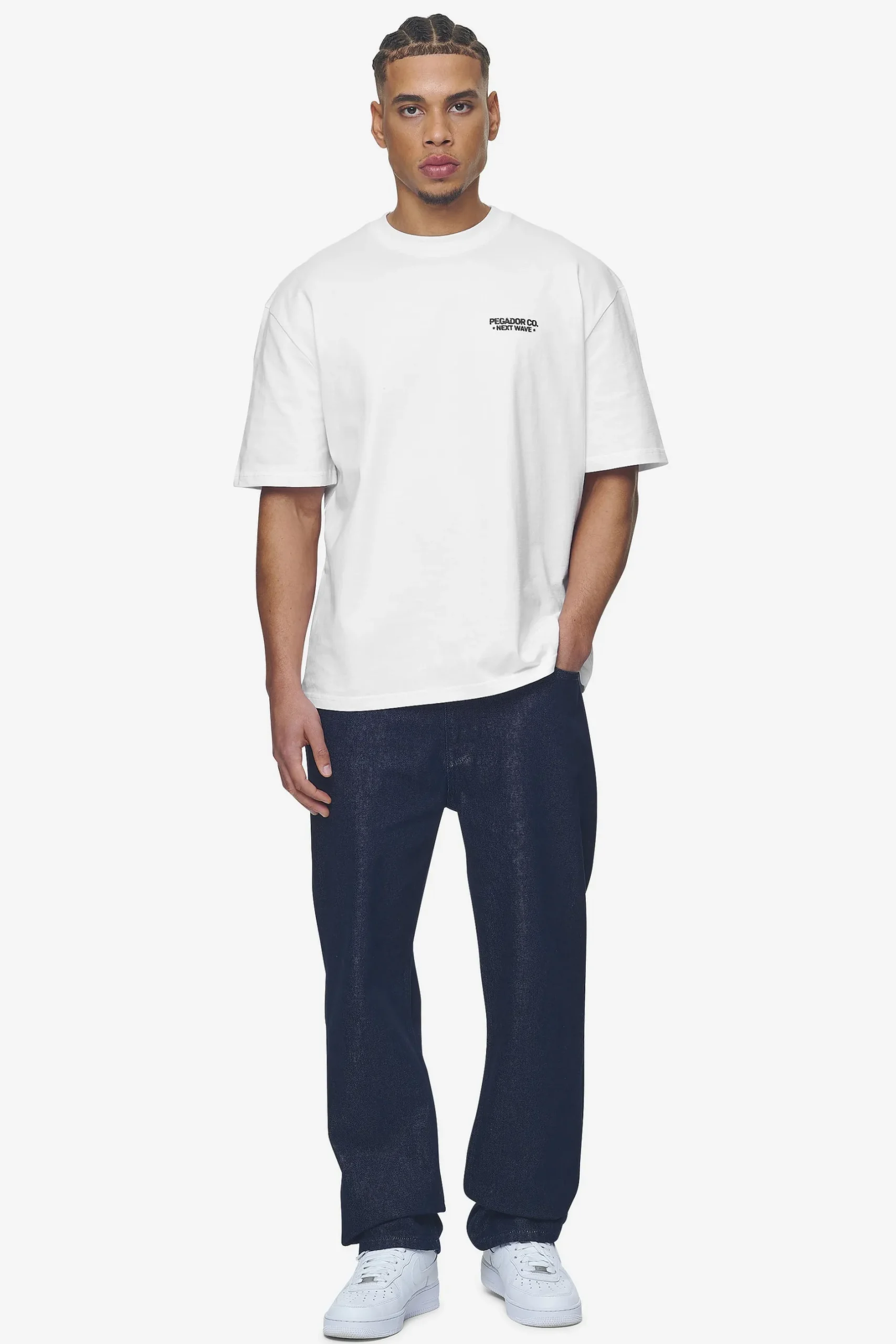 Pegador Fallon Oversized Tee White