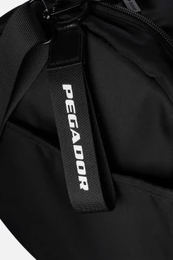 Pegador Fels Logo Nylon Sportsbag Black
