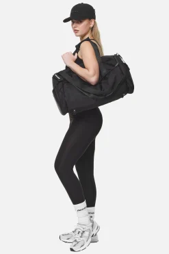 Pegador Fels Logo Nylon Sportsbag Black