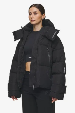 Pegador Fira Oversized Puffer Jacket Black