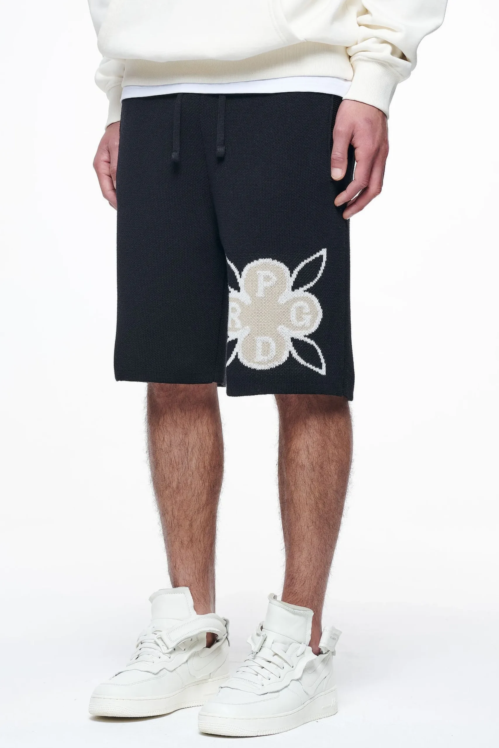 Pegador Flanigan Knit Shorts Black