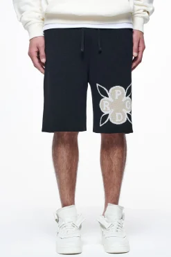 Pegador Flanigan Knit Shorts Black
