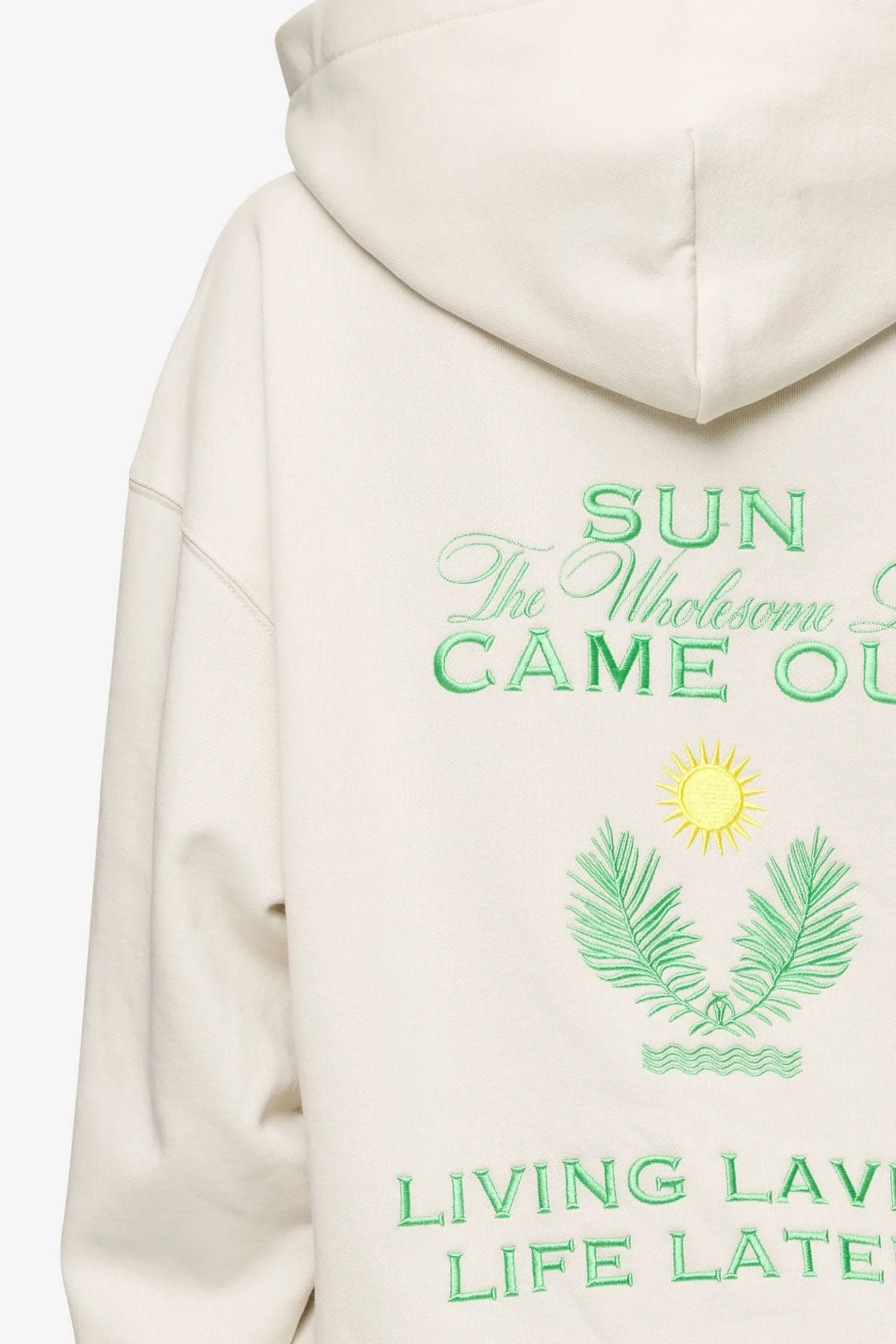 Pegador Flora Sweat Jacket Washed Coast Sand