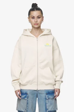 Pegador Flora Sweat Jacket Washed Coast Sand