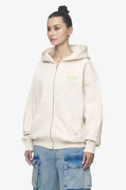 Pegador Flora Sweat Jacket Washed Coast Sand
