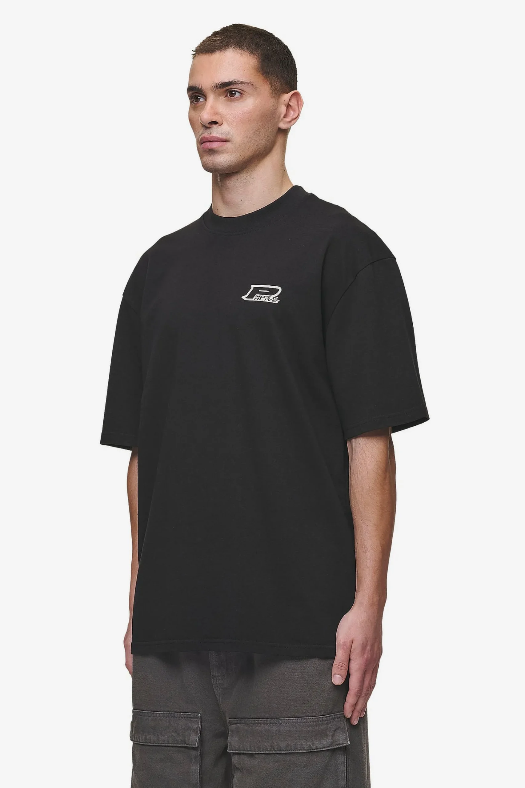 Pegador Fox Oversized Tee Washed Black