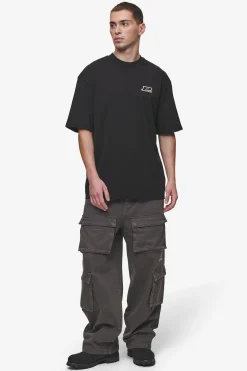 Pegador Fox Oversized Tee Washed Black