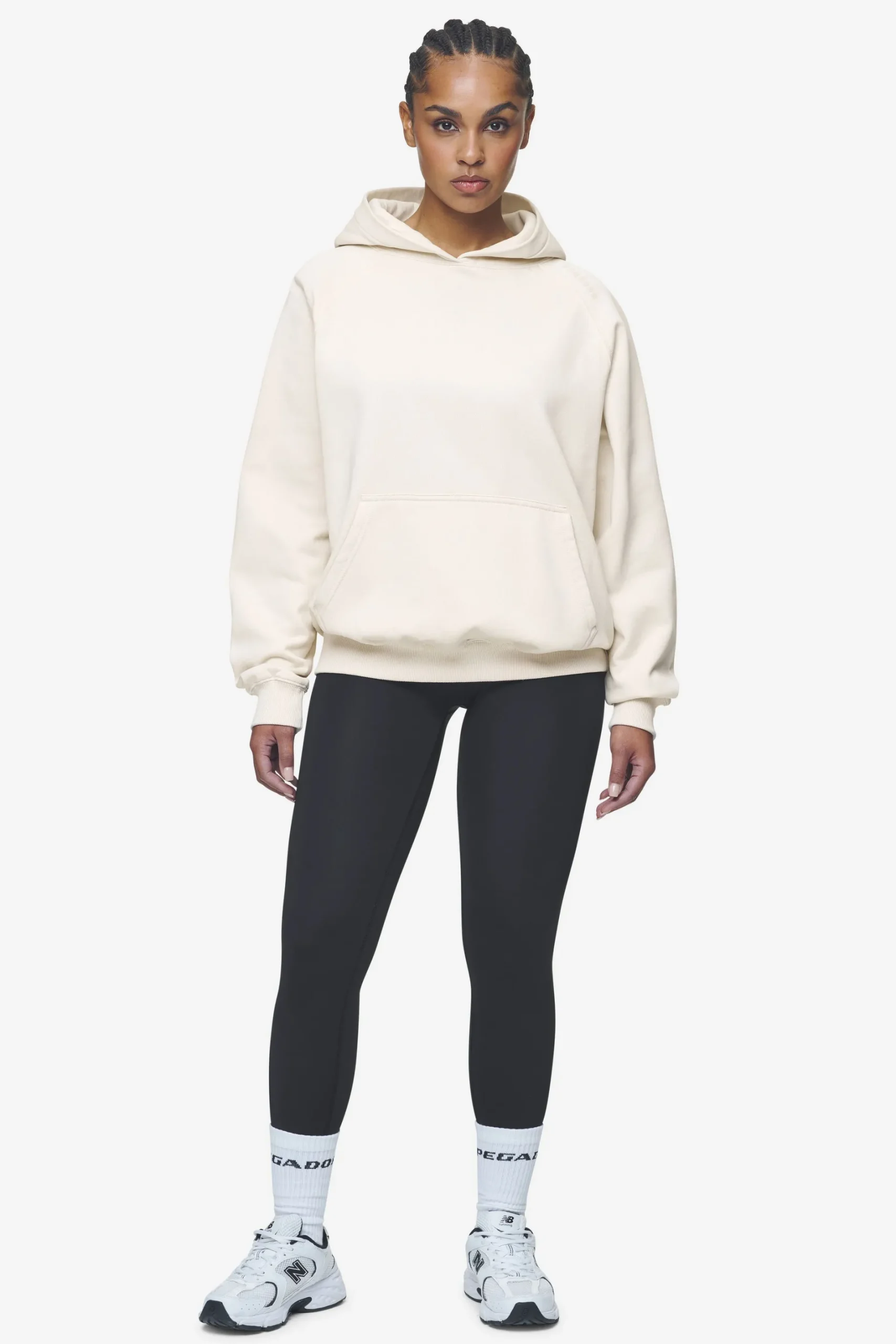 Pegador Gabi Oversized Hoodie Washed Coast Sand