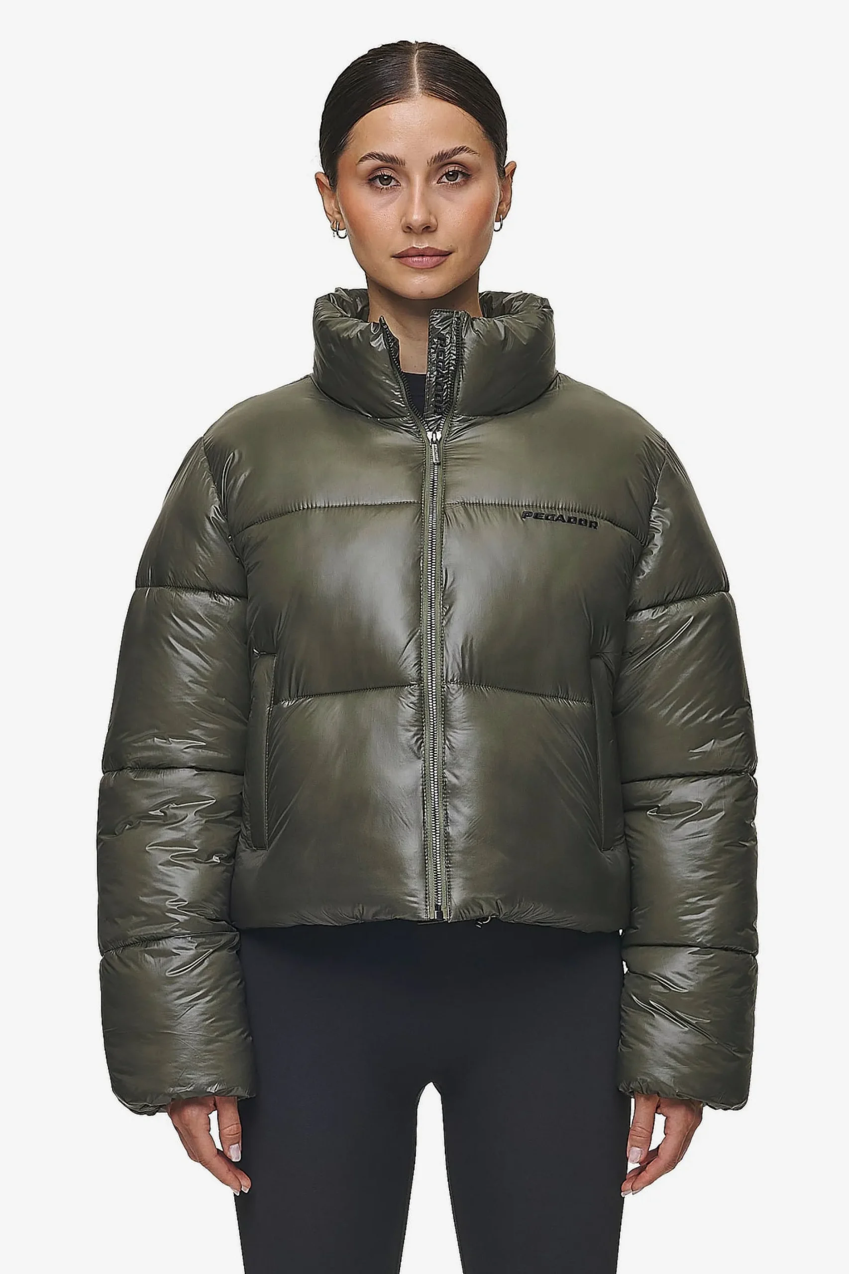 Pegador Georgia Light Glossy Puffer Jacket