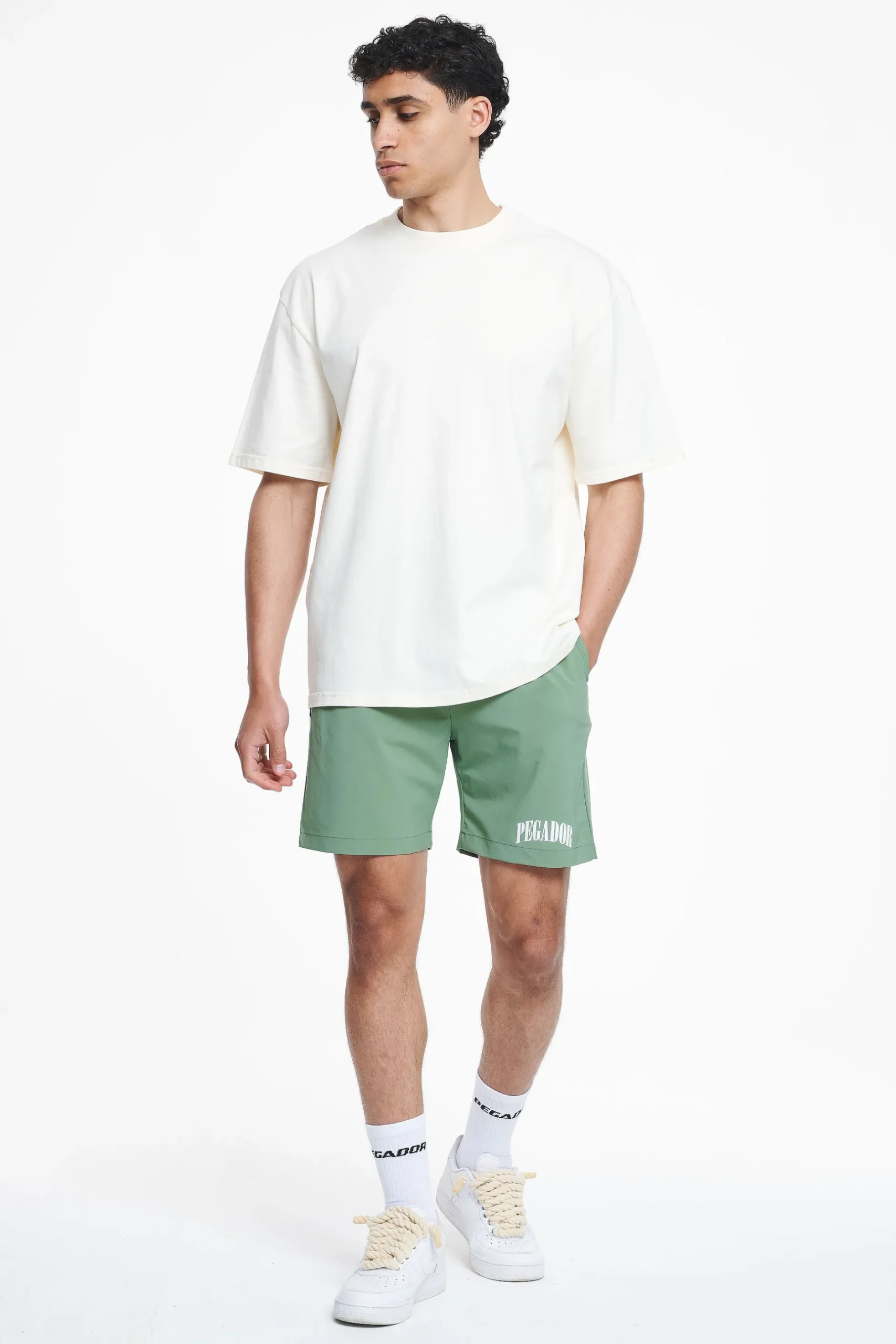 Pegador Grant Swim Shorts Cypress Green