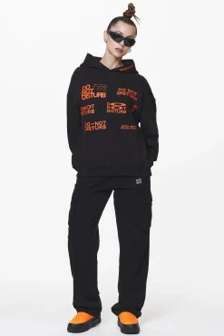 Pegador Groven Oversized Hoodie Black