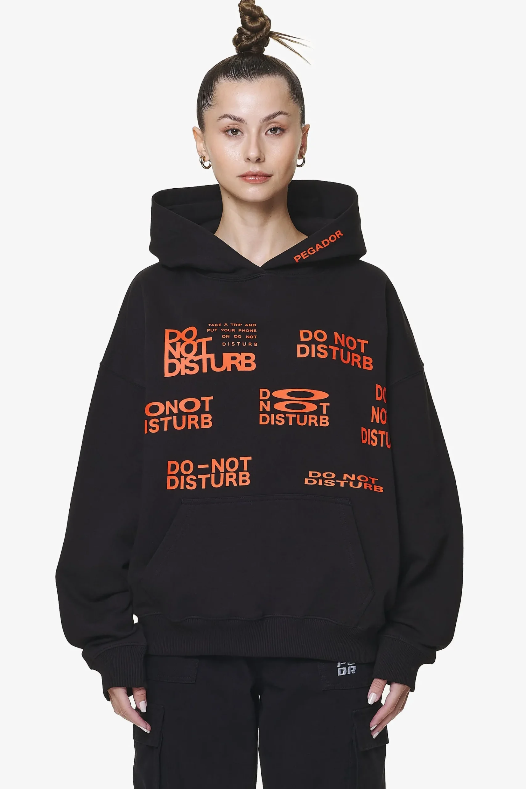 Pegador Groven Oversized Hoodie Black