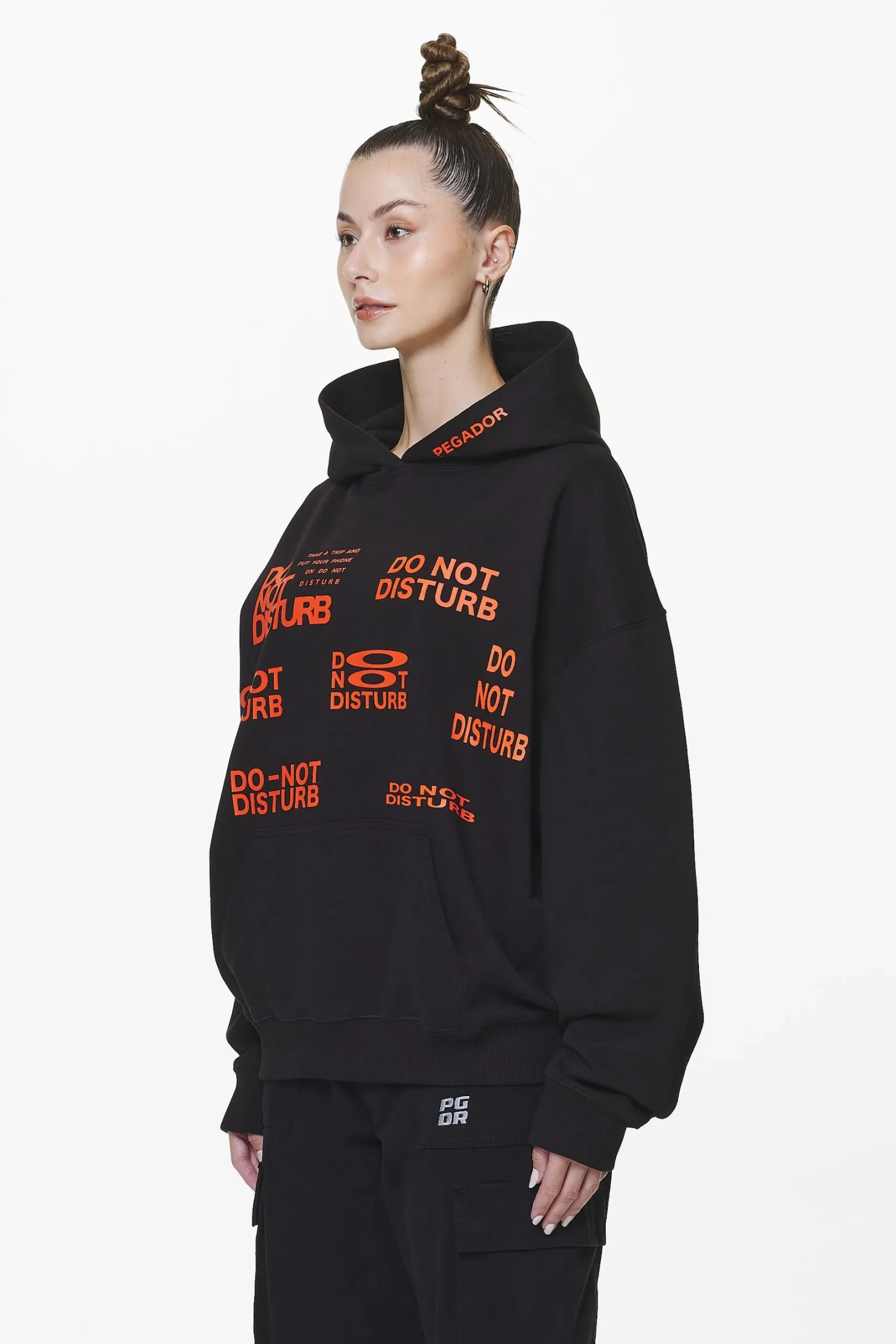 Pegador Groven Oversized Hoodie Black