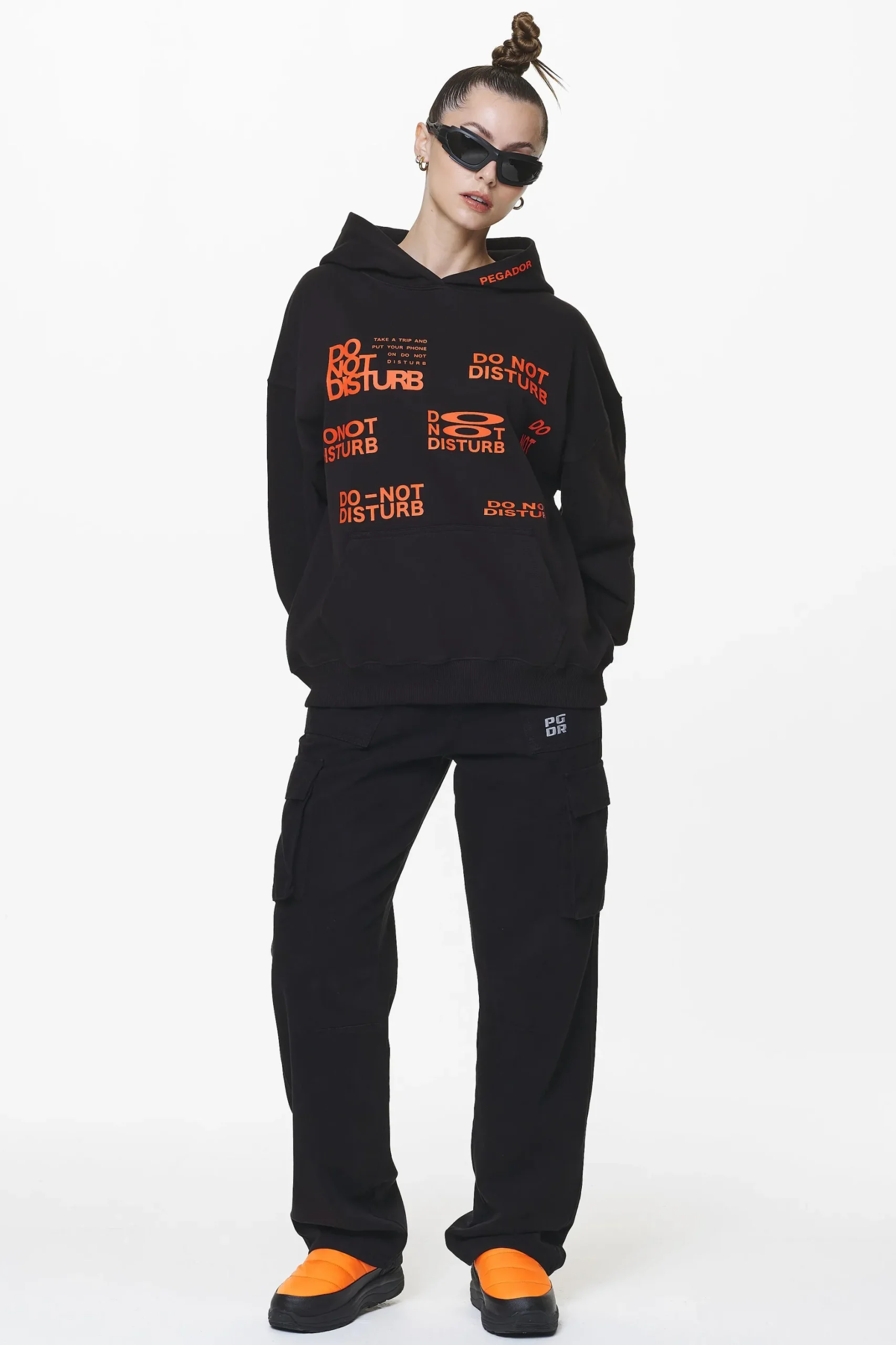 Pegador Groven Oversized Hoodie Black